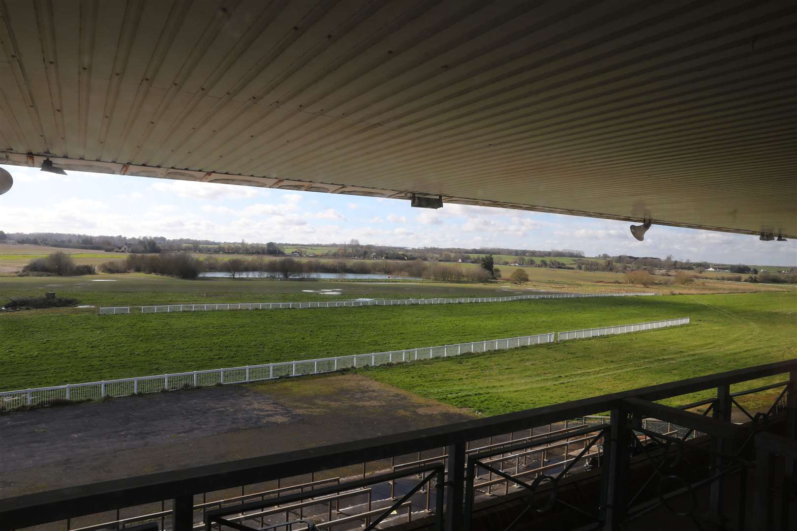 The view from the main stand. Picture: Andy Jones