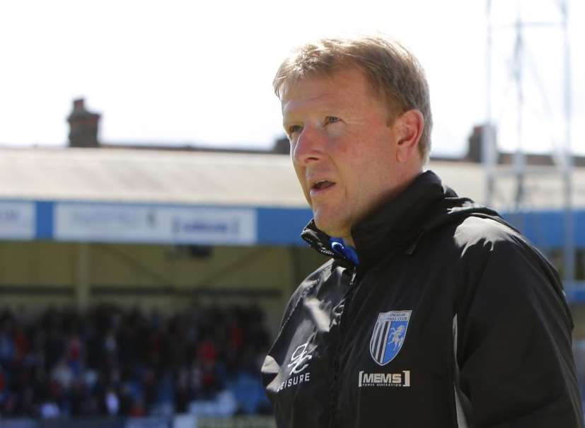 Gillingham head coach Ady Pennock. Picture: Andy Jones