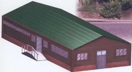 An artist's impression of the proposed Scout hut