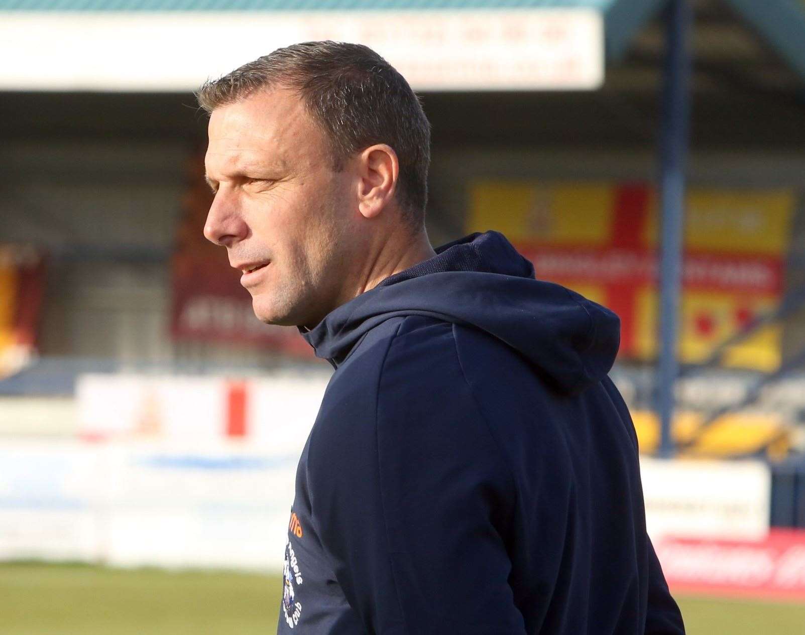 Tonbridge Angels manager Steve McKimm Picture: Dave Couldridge