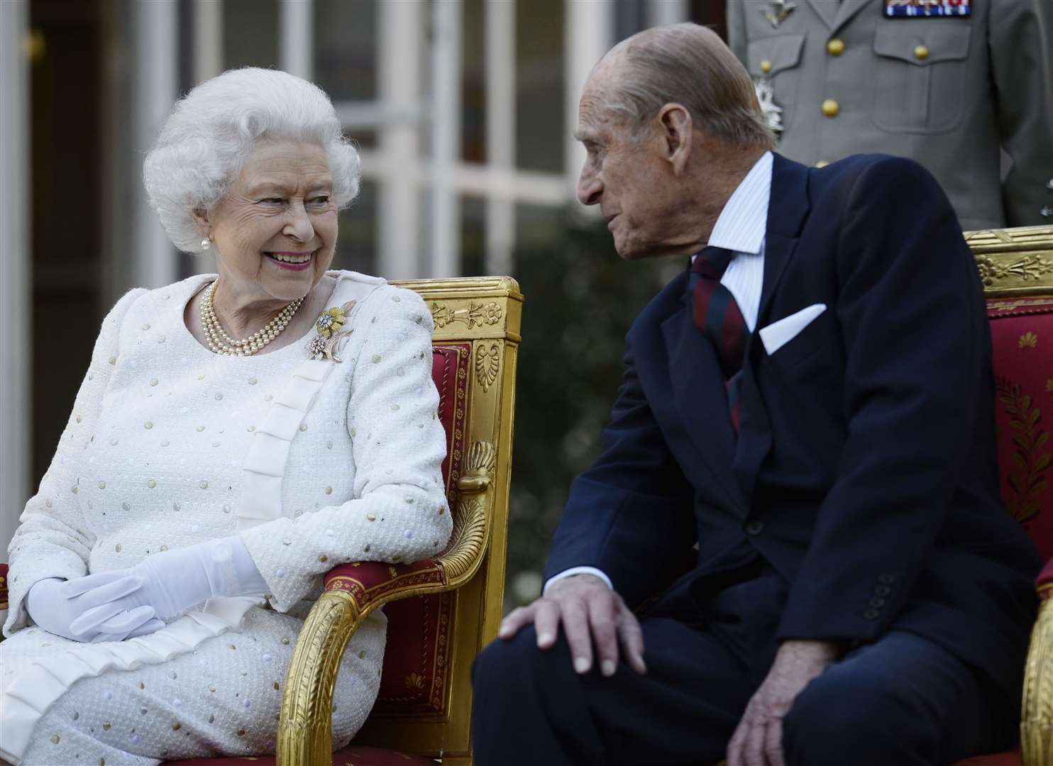 The Queen and Philip have been spending lockdown at Windsor Castle (Owen Humphreys/PA)