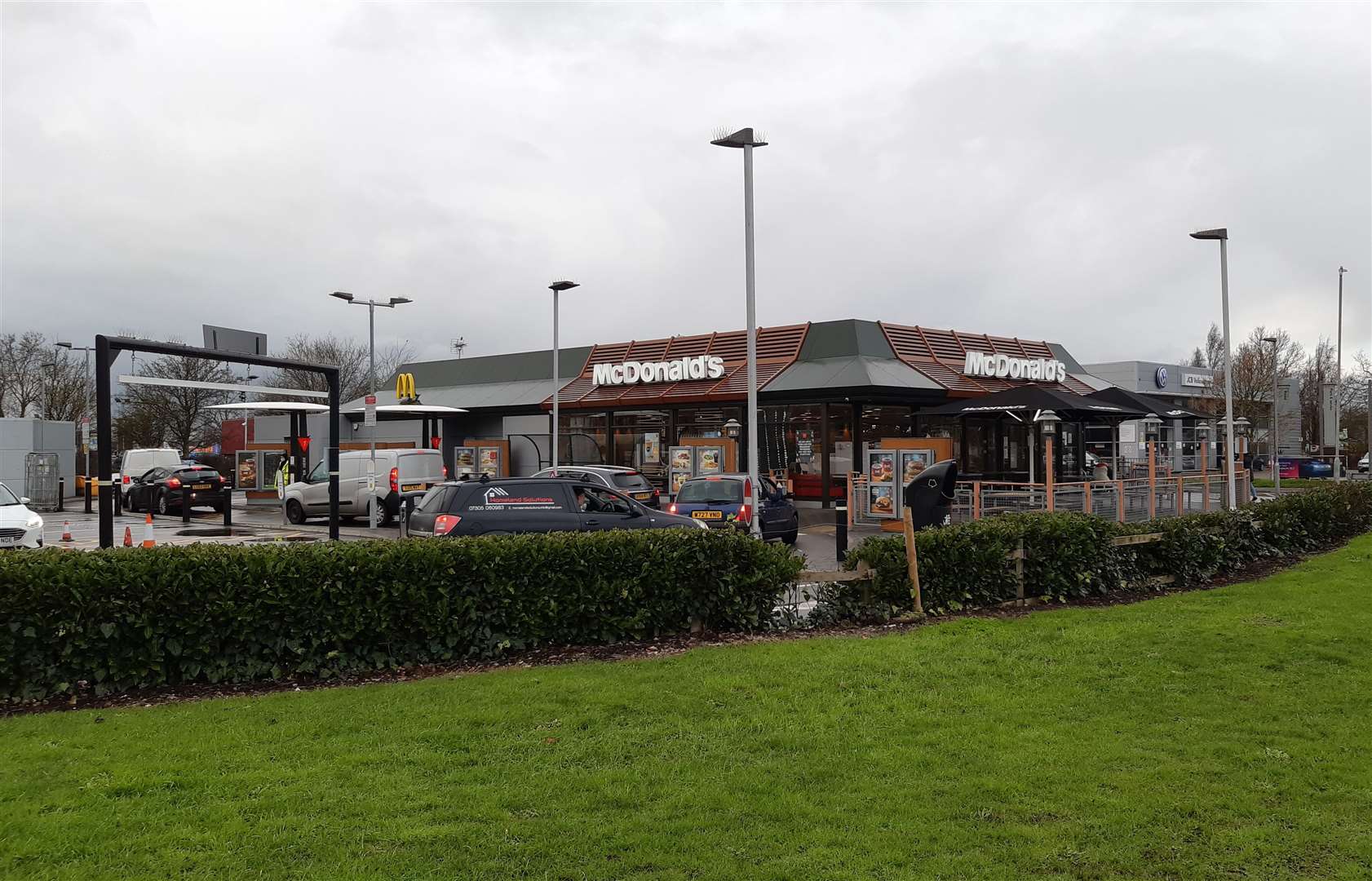The Orbital Park McDonald's is one of three in Ashford
