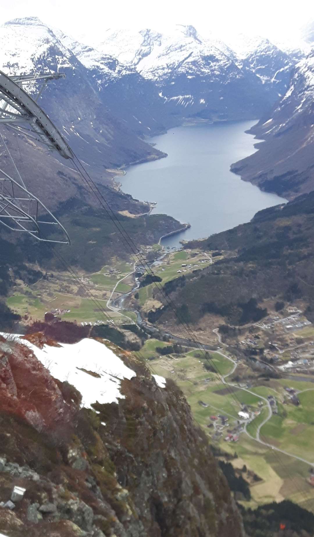 The view from the Loen skylift