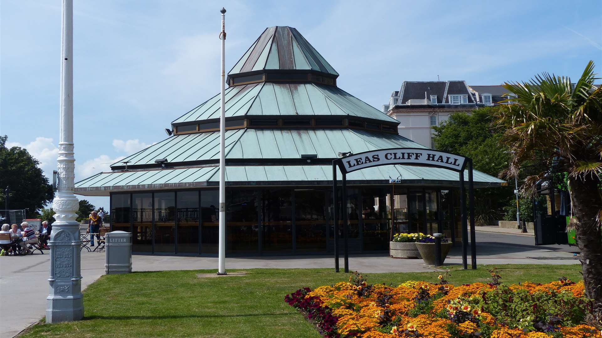 The Leas Cliff Hall in Folkestone