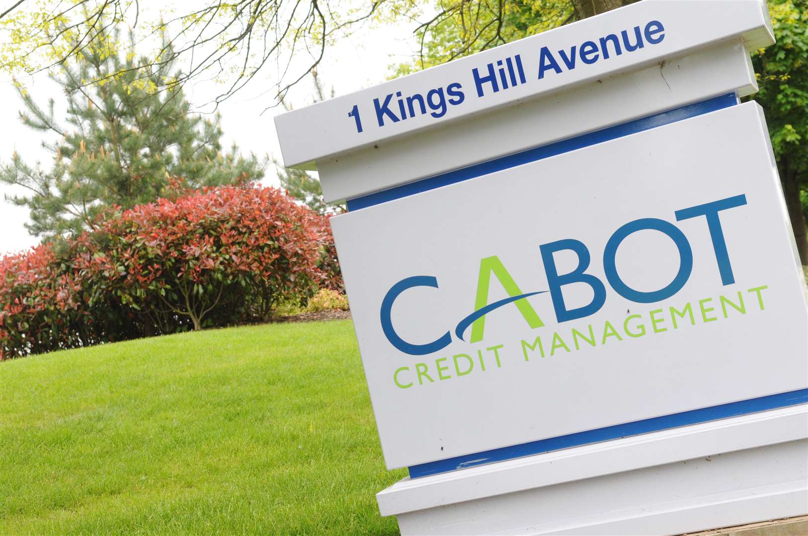 Cabot Credit Management has the prestigious 1 Kings Hill Avenue address