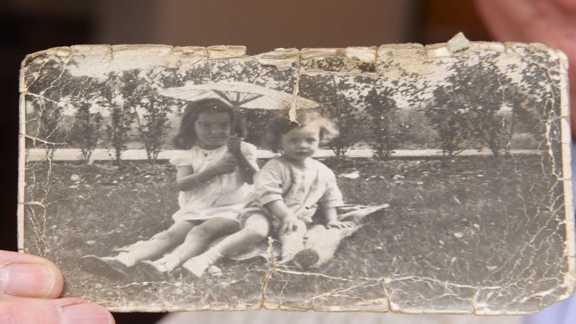 Bernard Crowhurst, at right, aged between two and three. A group of friends, informally calling themselves the Darenth Spare Parts Club, have known each other for over 70 years and meet once a month at the Ship Inn, Green Street Green Road, Darenth.