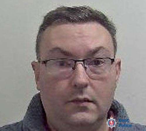 Peter Johnson from Tunbridge Wells has been jailed for three years. Picture: Kent Police