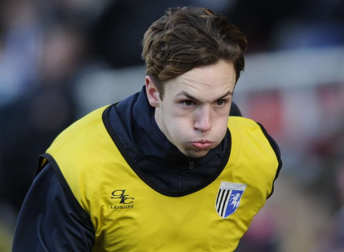 Young Gills striker Greg Cundle Picture: Barry Goodwin