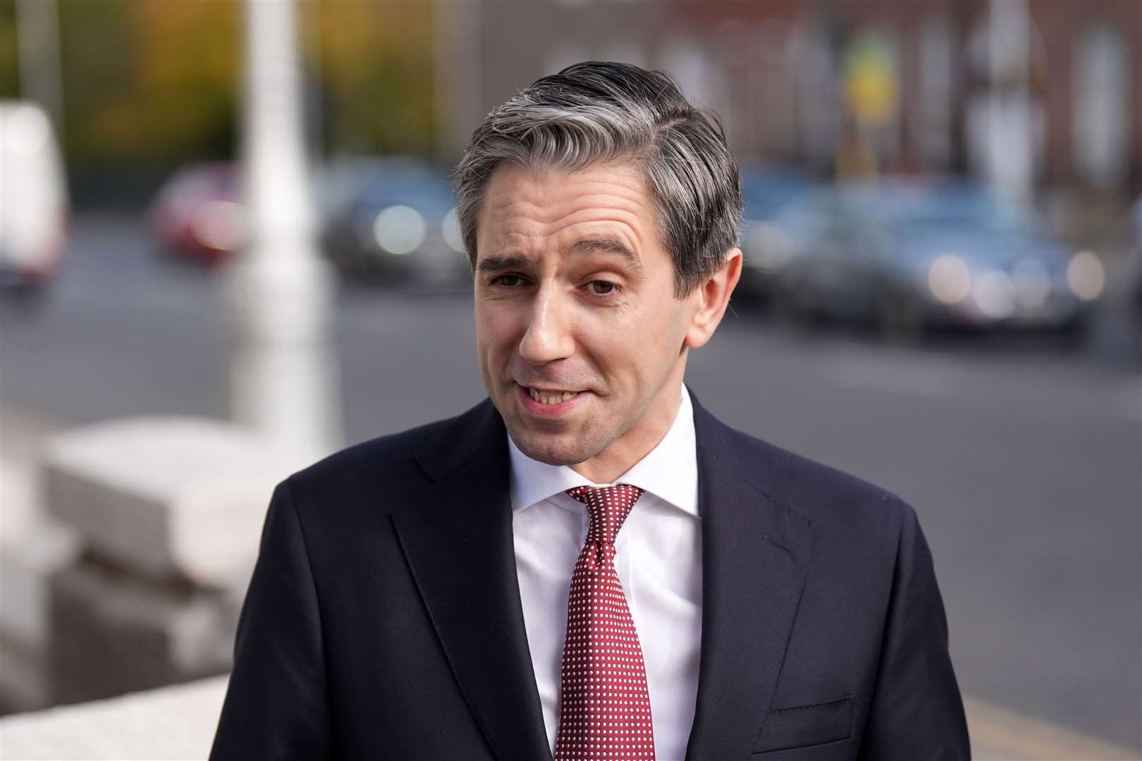 Taoiseach Simon Harris (Niall Carson/PA)