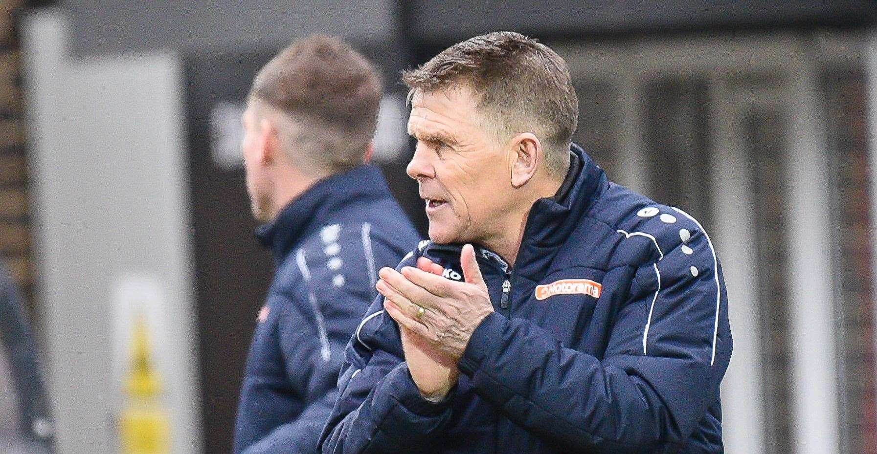 Dover manager Andy Hessenthaler