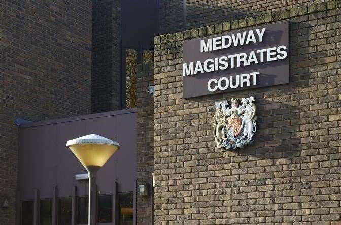 Medway Magistrates' Court. Stock picture