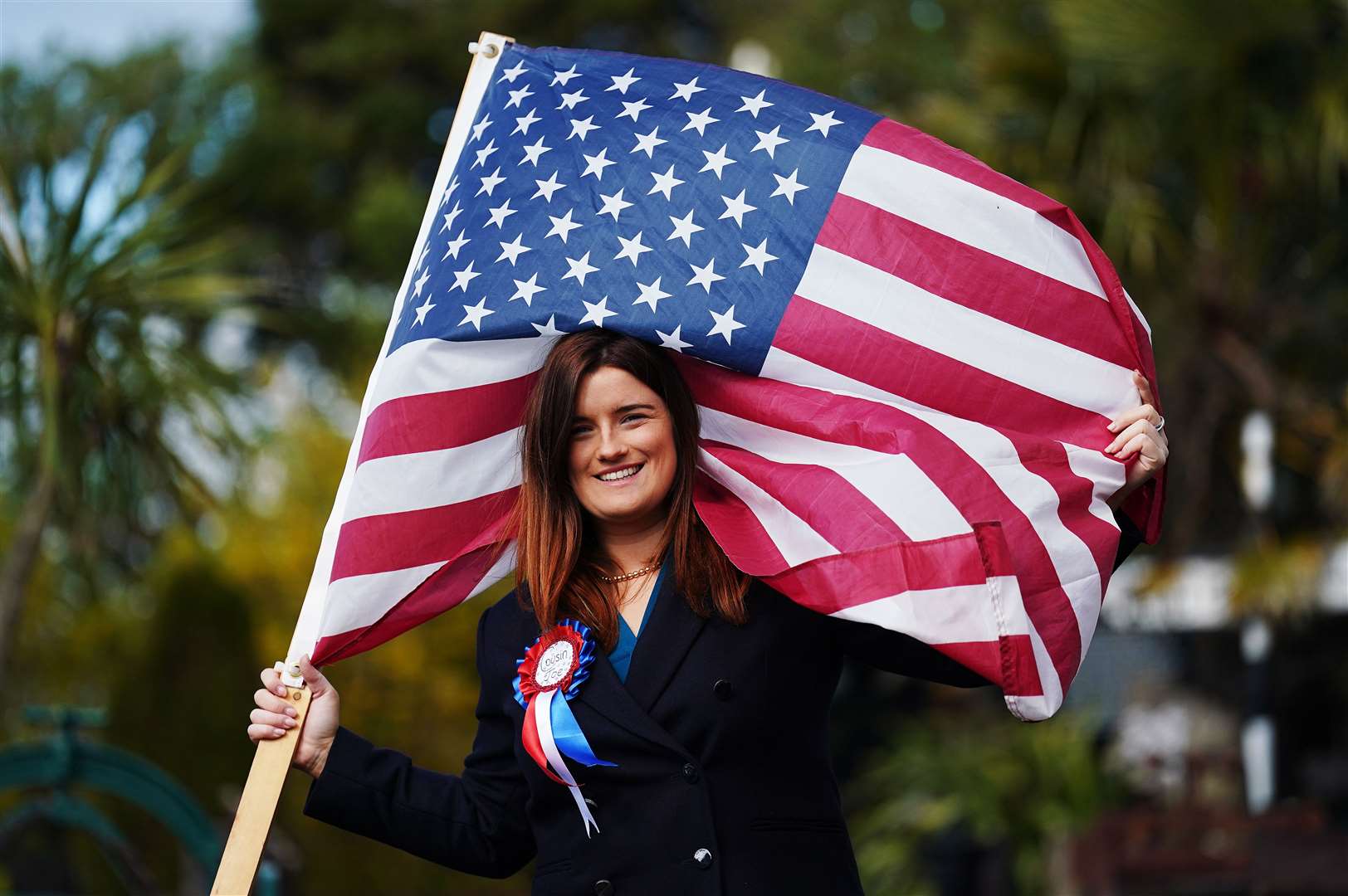 Fifth cousin of President Joe Biden, Councillor Andrea McKevitt (Brian Lawless/PA)