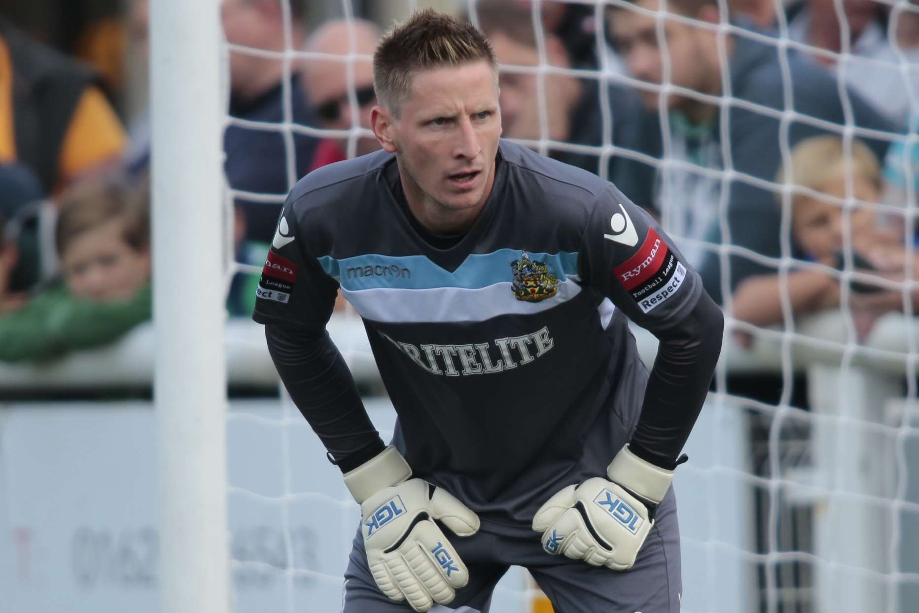 Maidstone goalkeeper Lee Worgan Picture: Martin Apps