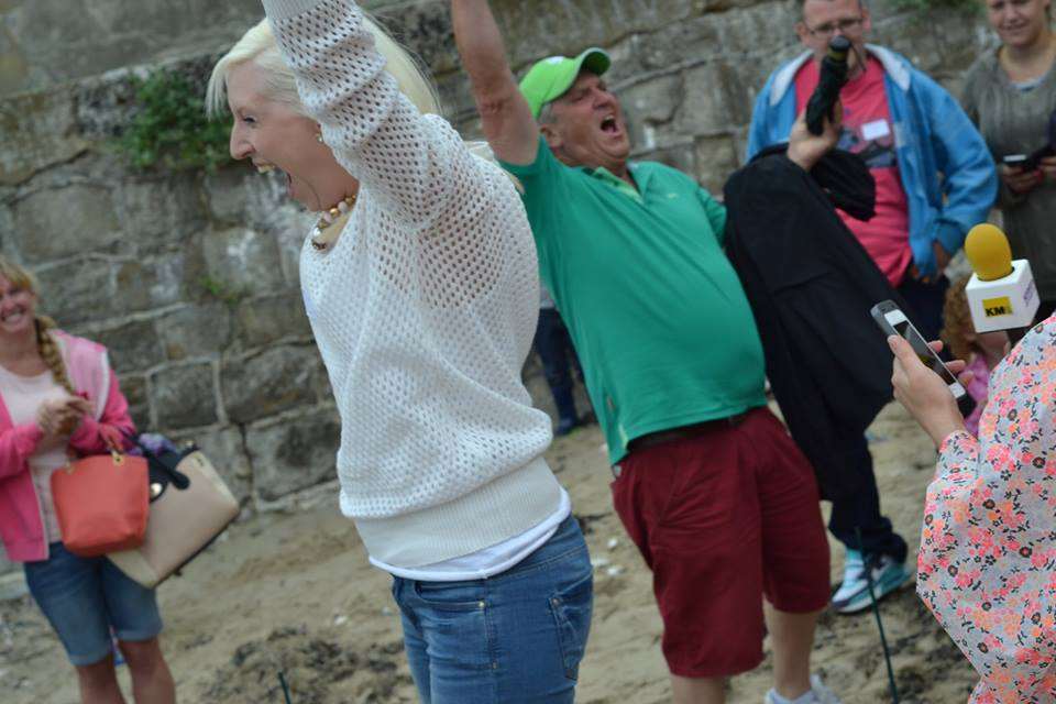 Celebrations on the beach