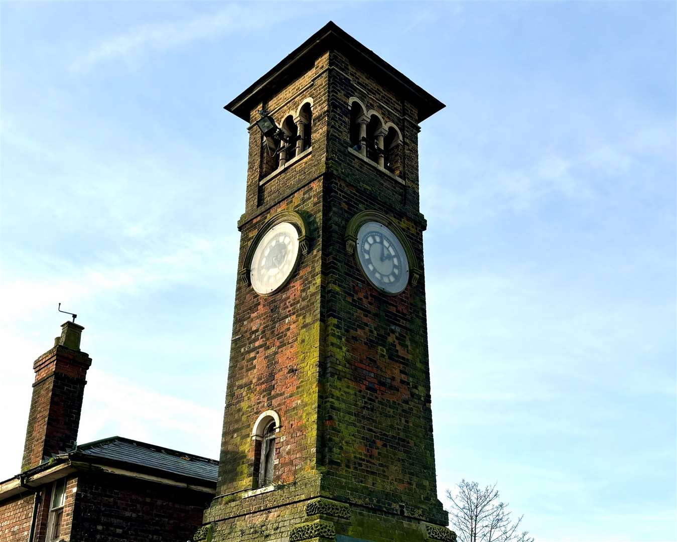 The Newtown clock tower in Ashford