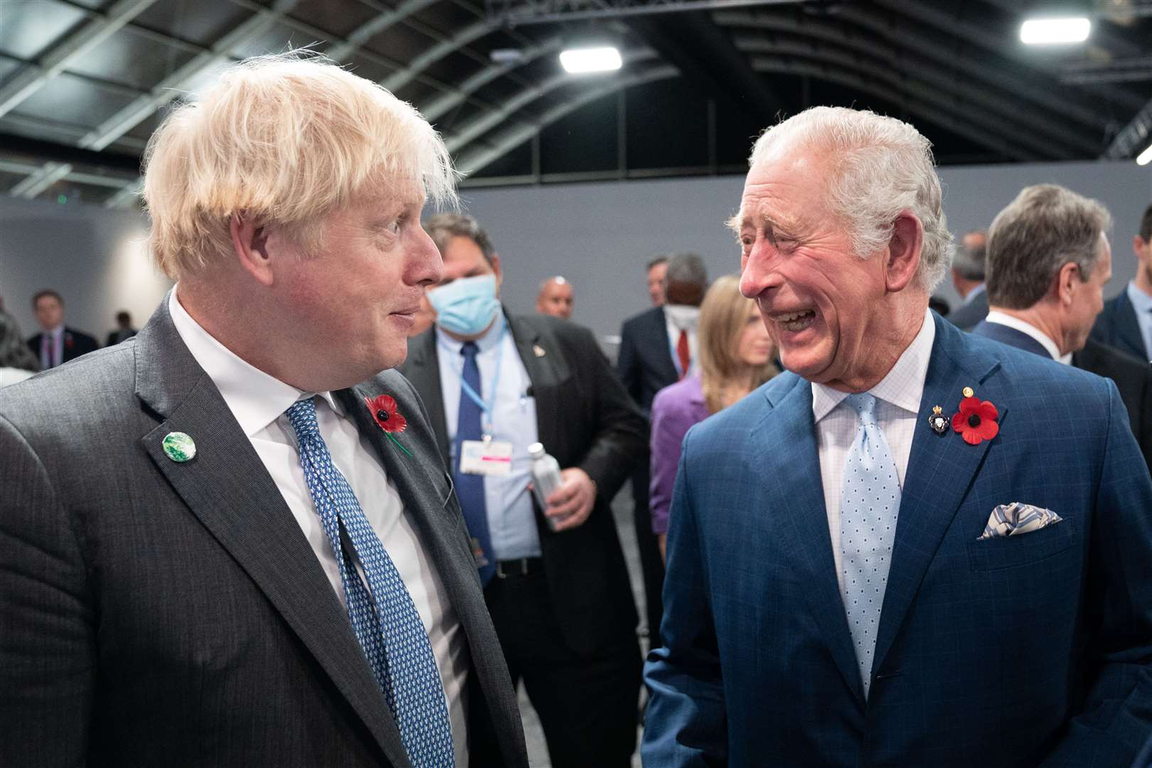 The Prince of Wales and Prime Minister Boris Johnson hosted a Commonwealth Leaders’ Reception (PA)