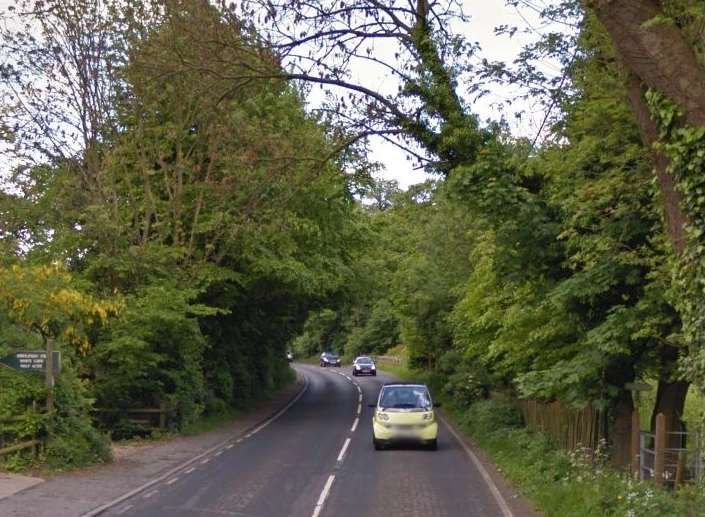 The crash happened on Wingham Road. Picture: Google.