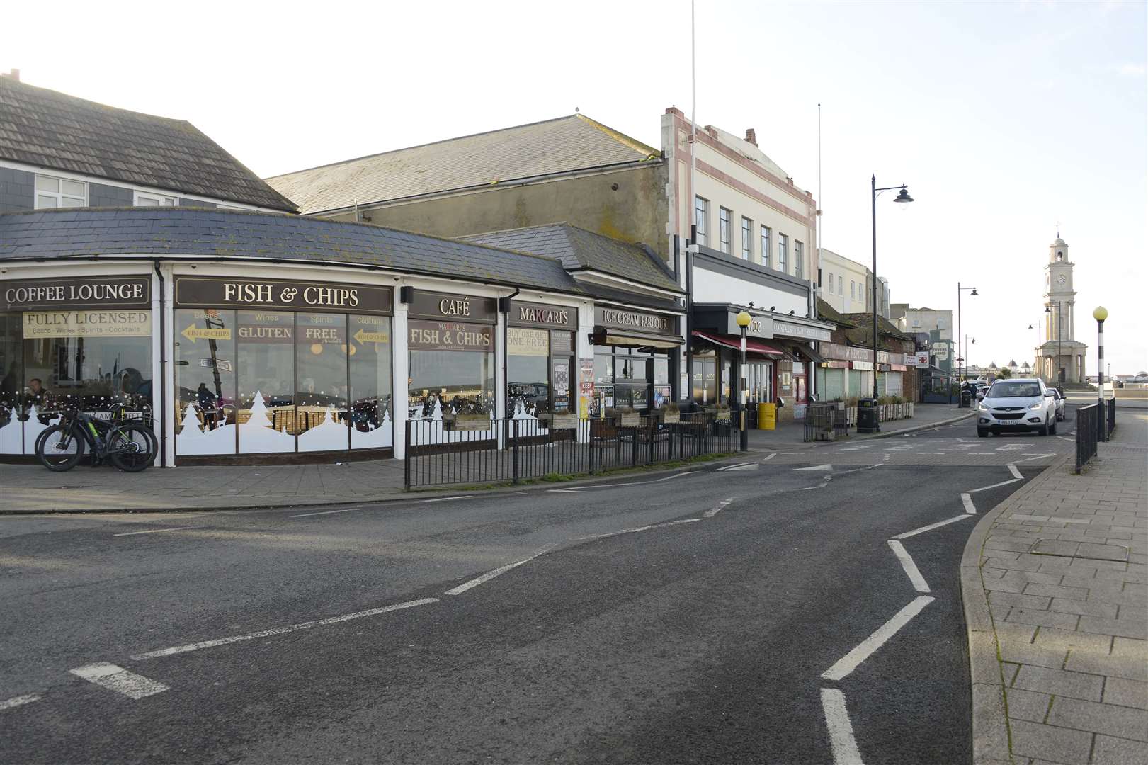 Makcari's in Central Parade is still offering free fish and chips to all NHS and emergency service workers Picture: Paul Amos