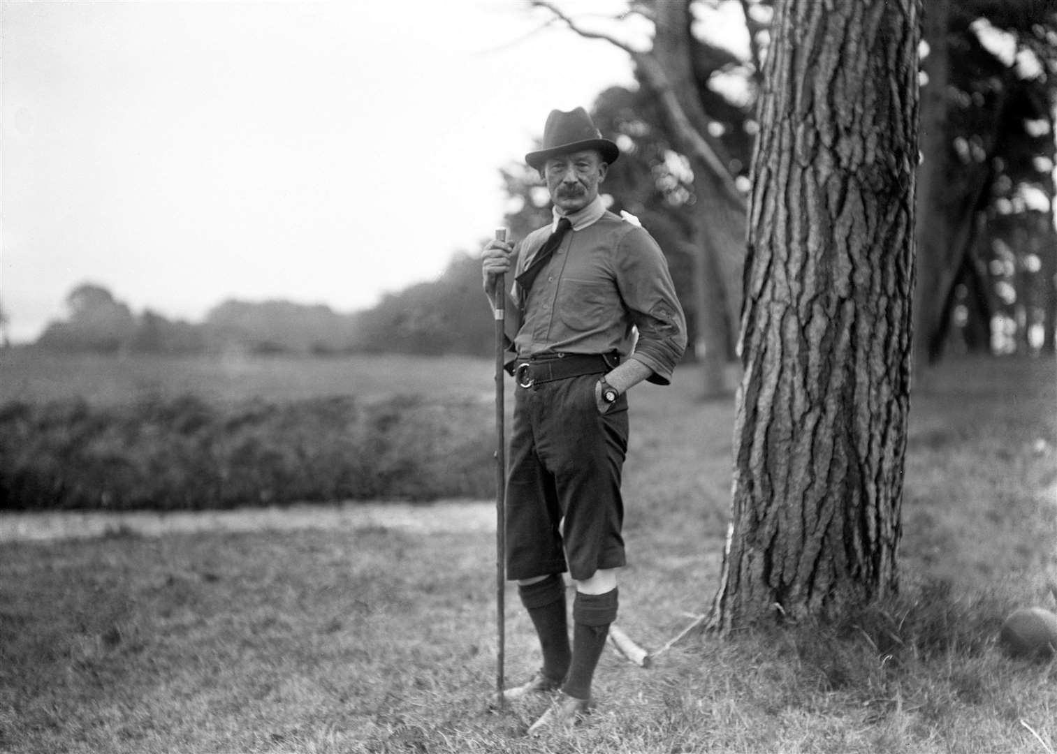 Lieutenant-General and Inspector General of Cavalry Robert Baden-Powell in 1909 (PA)