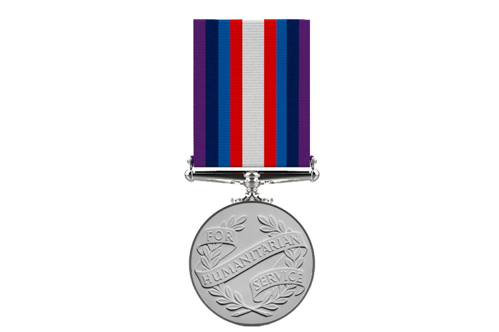 The Humanitarian Medal has been approved by King Charles (Cabinet Office/PA)