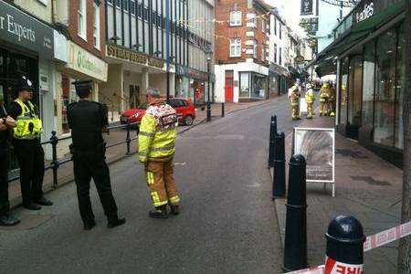 Woman suffers burns after super-strength toilet cleaner spilt in Maidstone hardware store