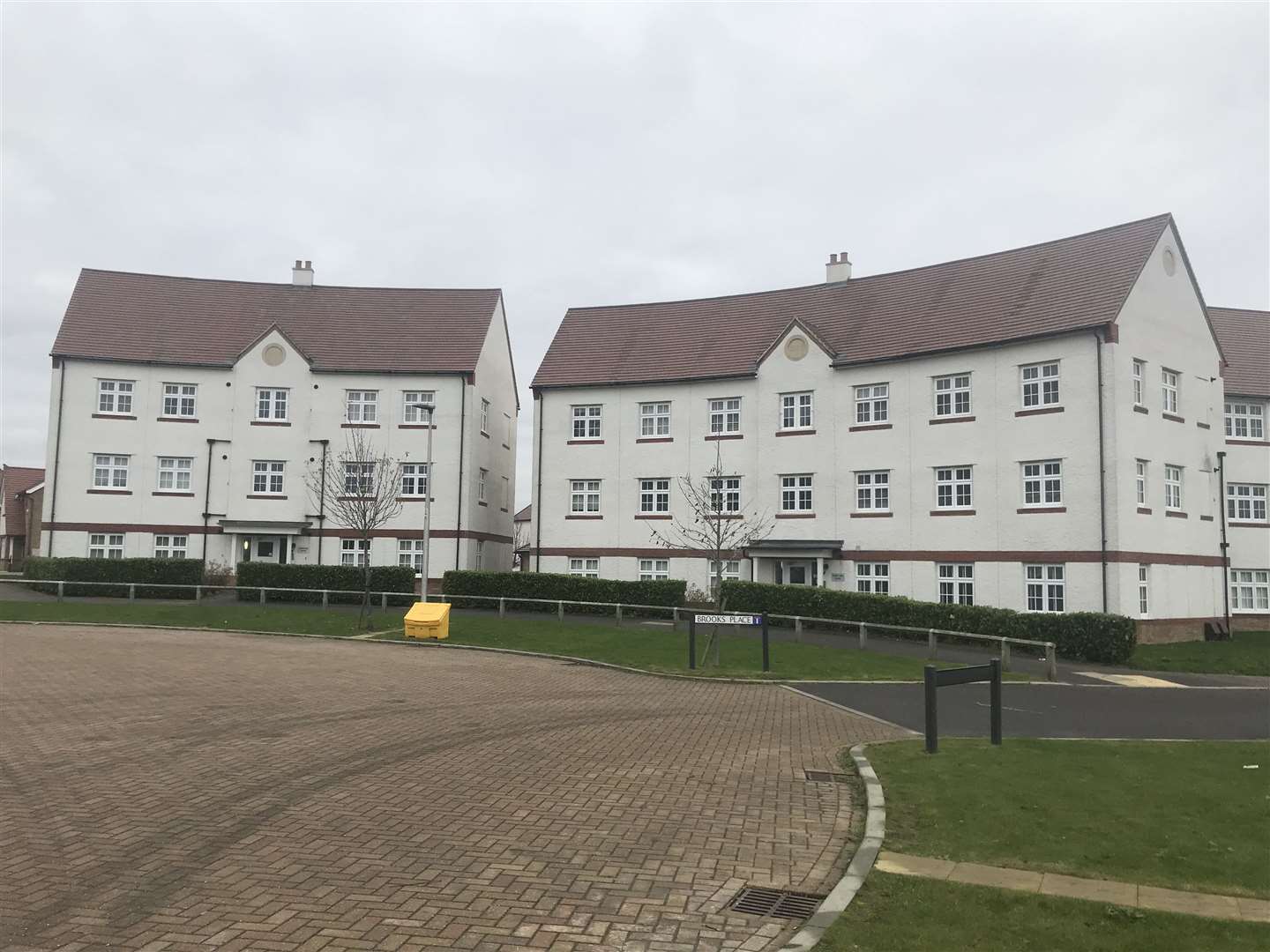 Burnt Lime House (right) and Limestone House, off Limeburners Drive, St Andrew's Park