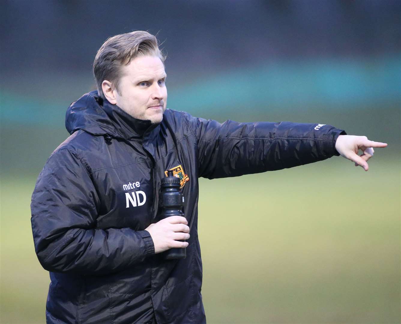 Nick Davis is back in charge at Sittingbourne Picture: John Westhrop