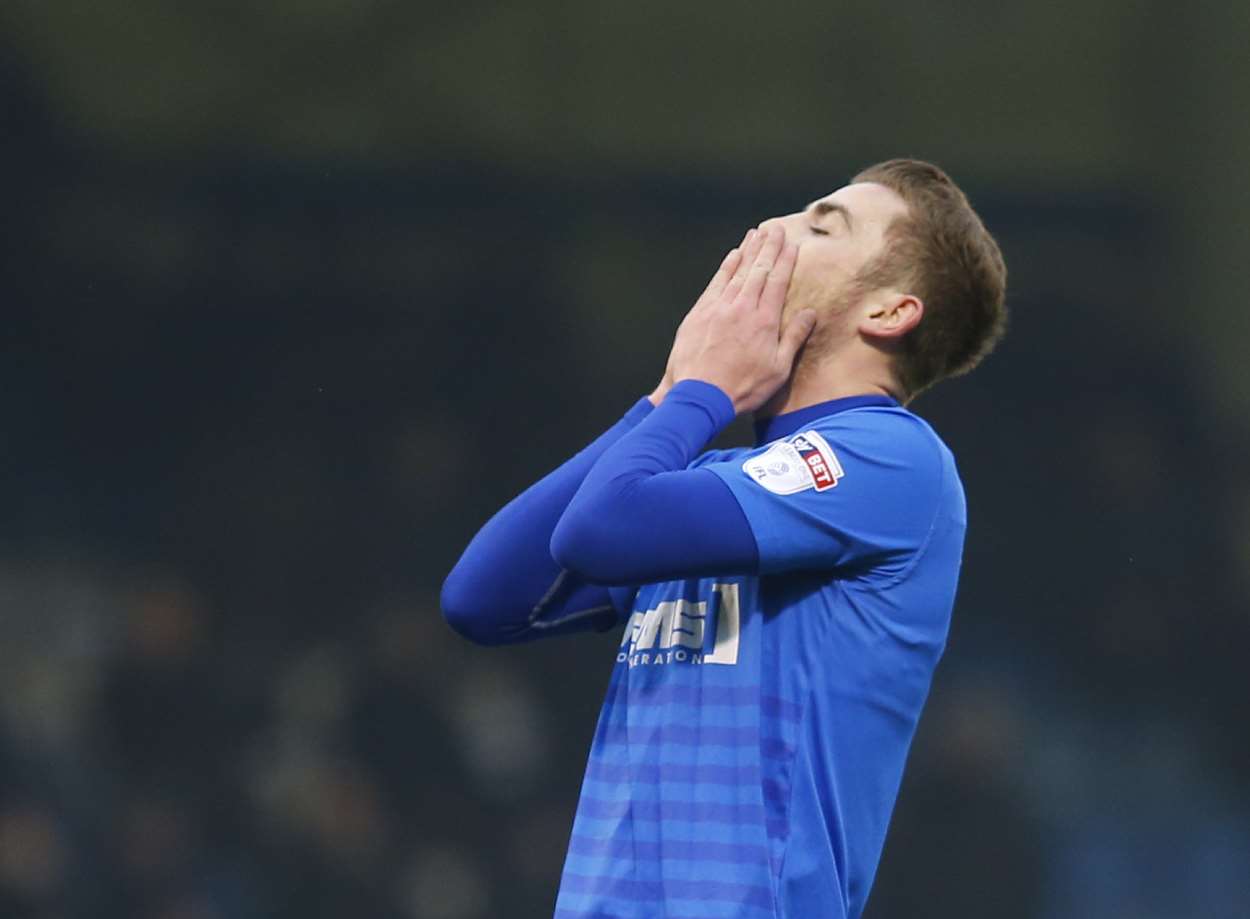 Gillingham striker Rory Donnelly Picture: Andy Jones