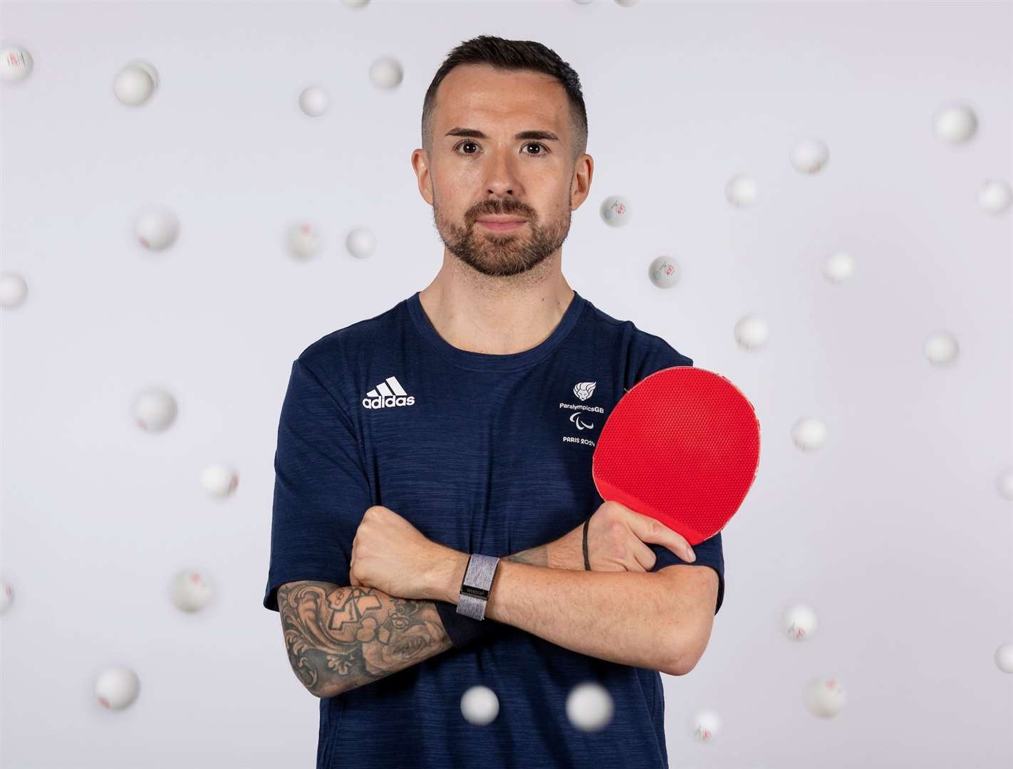 Will Bayley is going for his second Paralympics singles gold in Paris. Picture: Sam Mellish/Paralympics GB