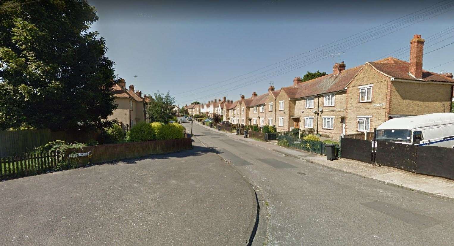 The robbery took place on Wednesday in Gwyn Road, Ramsgate. Picture: Google