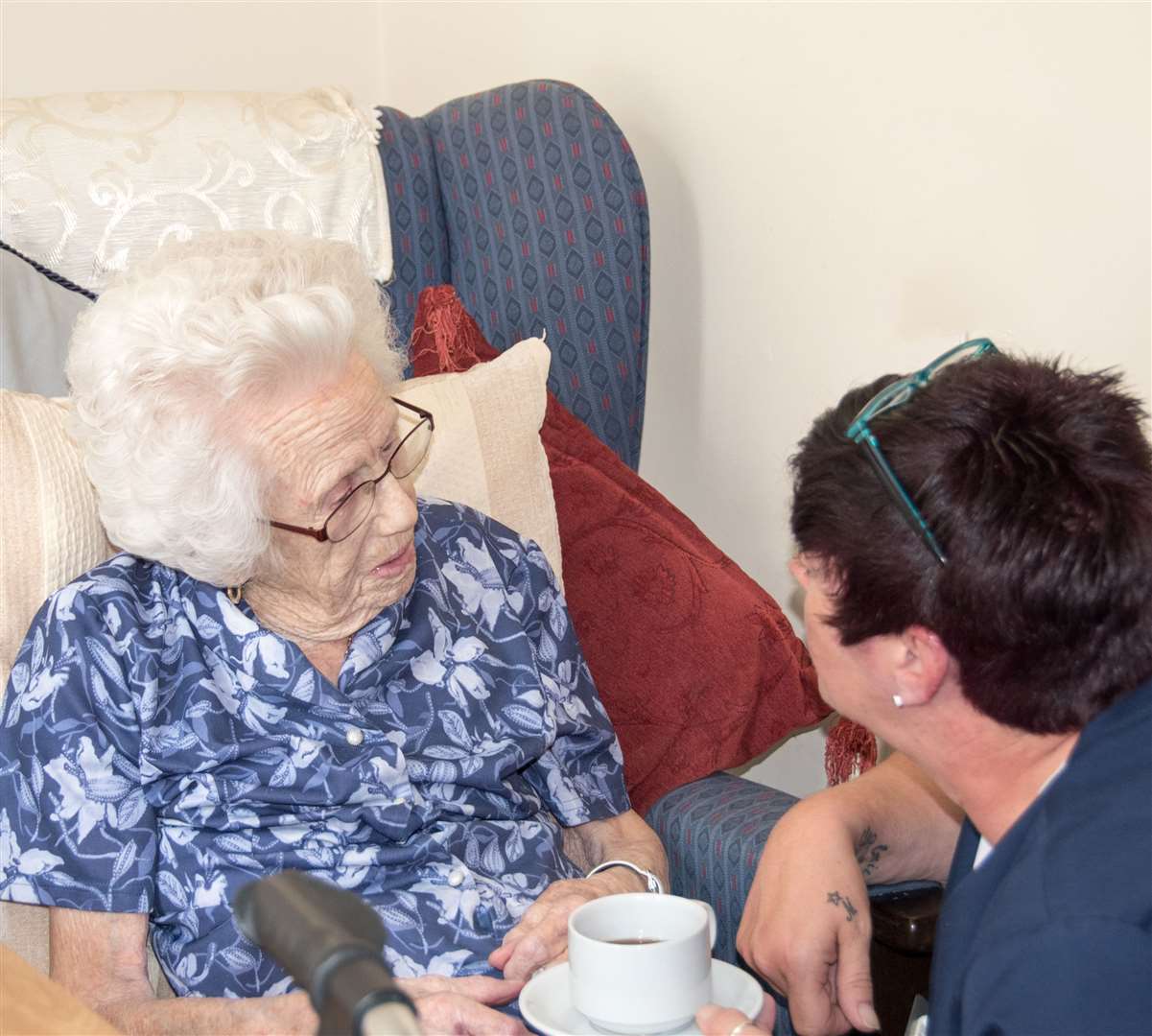 Annie lived in Pembroke House in Gillingham for 10 years. Picture: Bernice-Stephenson