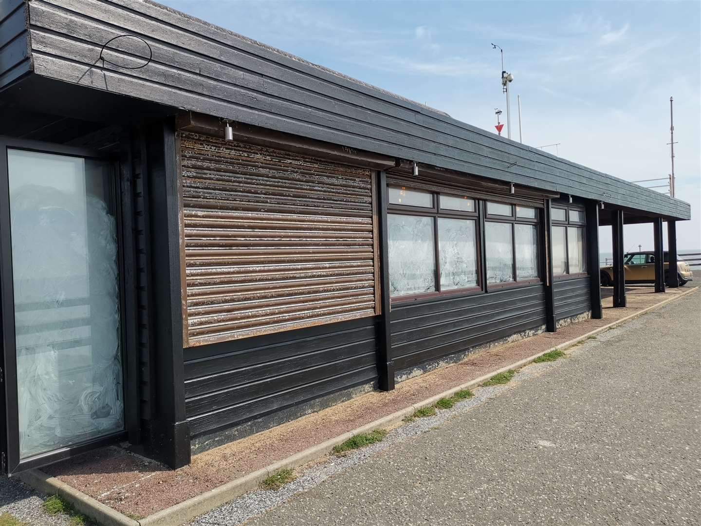 Windows on one side of the building will offer views across the bay