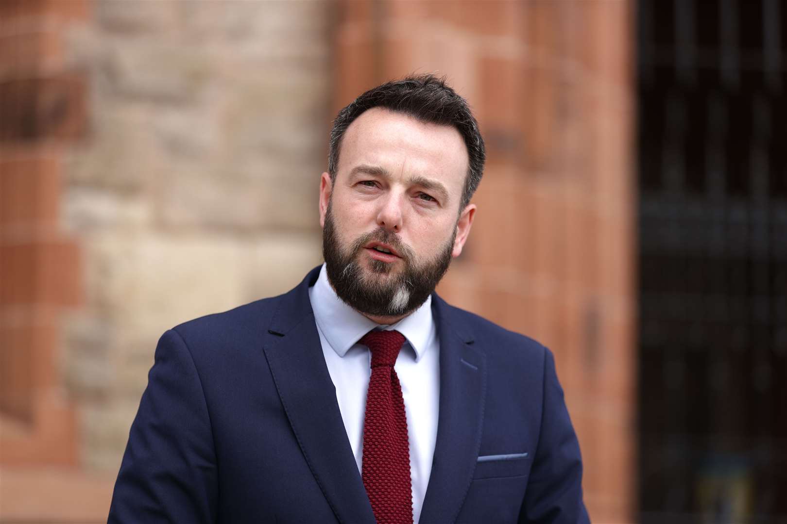 Leader of the SDLP Colum Eastwood (Liam McBurney)