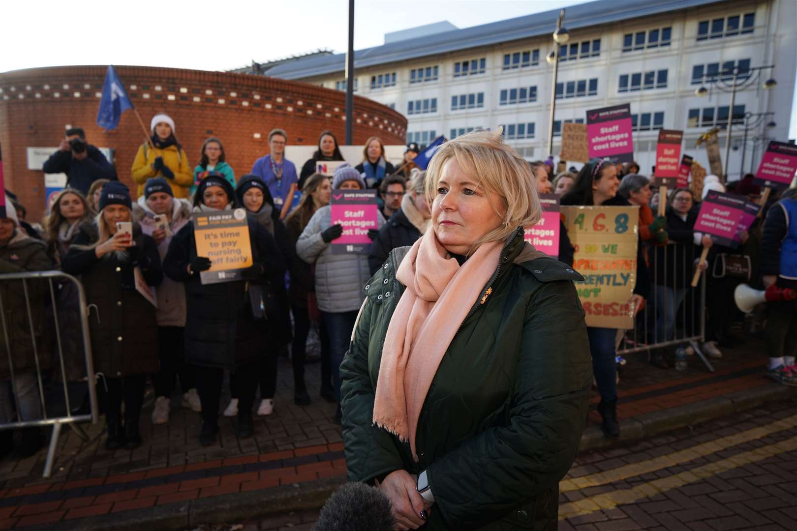 Royal College of Nursing general secretary Pat Cullen (Peter Byrne/PA)