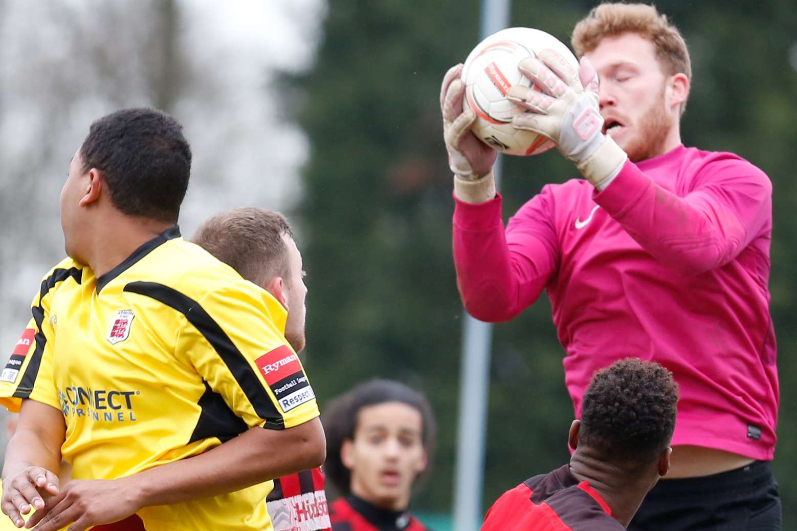 Adam Molloy will be between the sticks for Sittingbourne again this season Picture: Matthew Walker