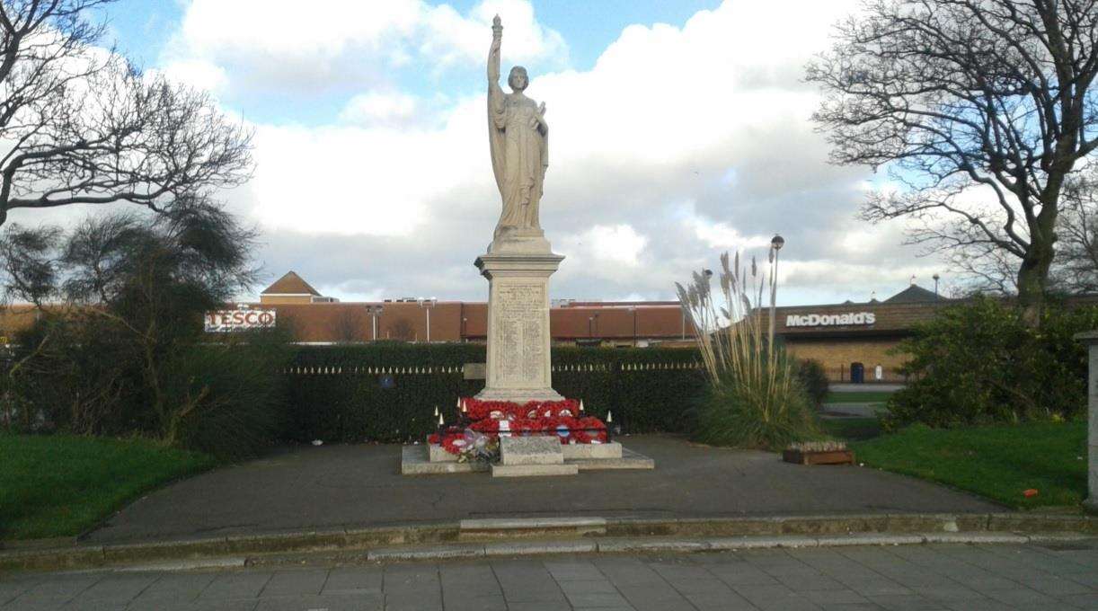 Sheerness war memorial as it is now... (5504340)