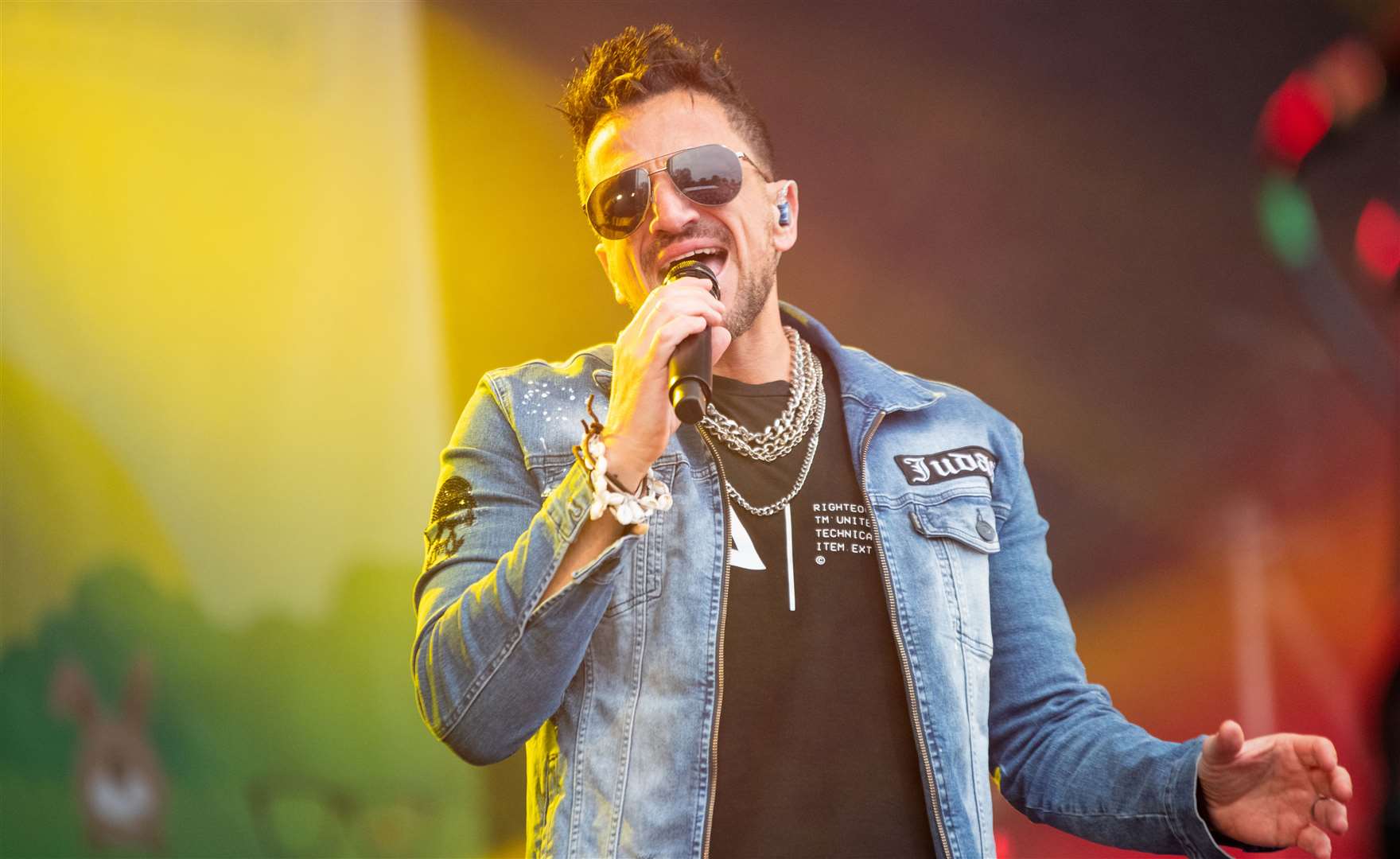 Peter Andre performed at this year’s Got the Love Festival. Picture: Daniel Forsyth.