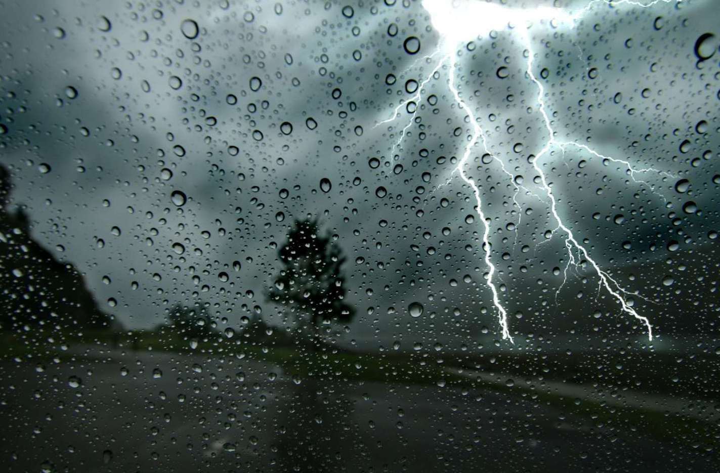 A yellow weather warning has been issued for this weekend. Picture: Met Office/Stock Image