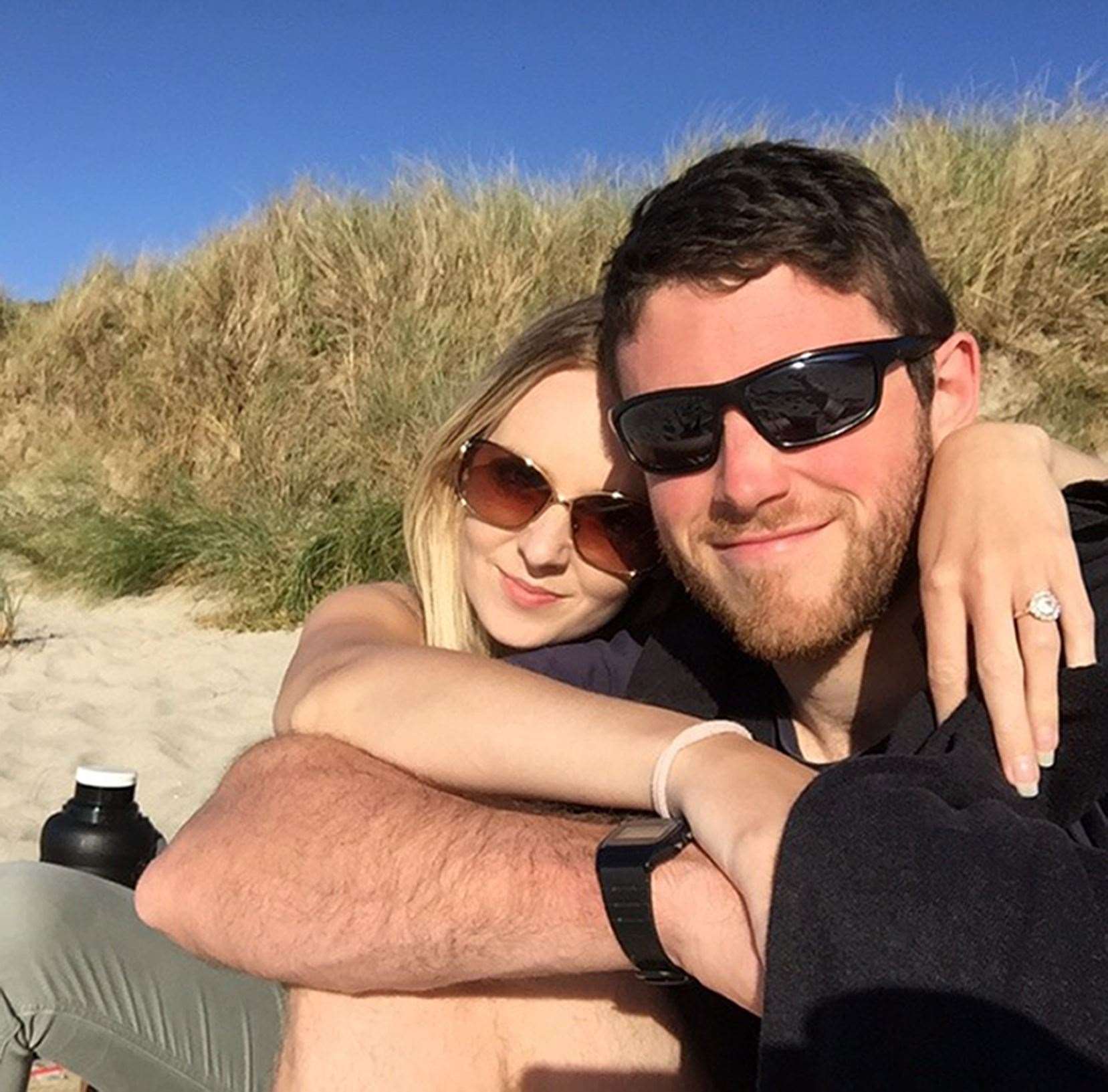 Pc Andrew Harper and his wife, Lissie (Thames Valley Police/PA)