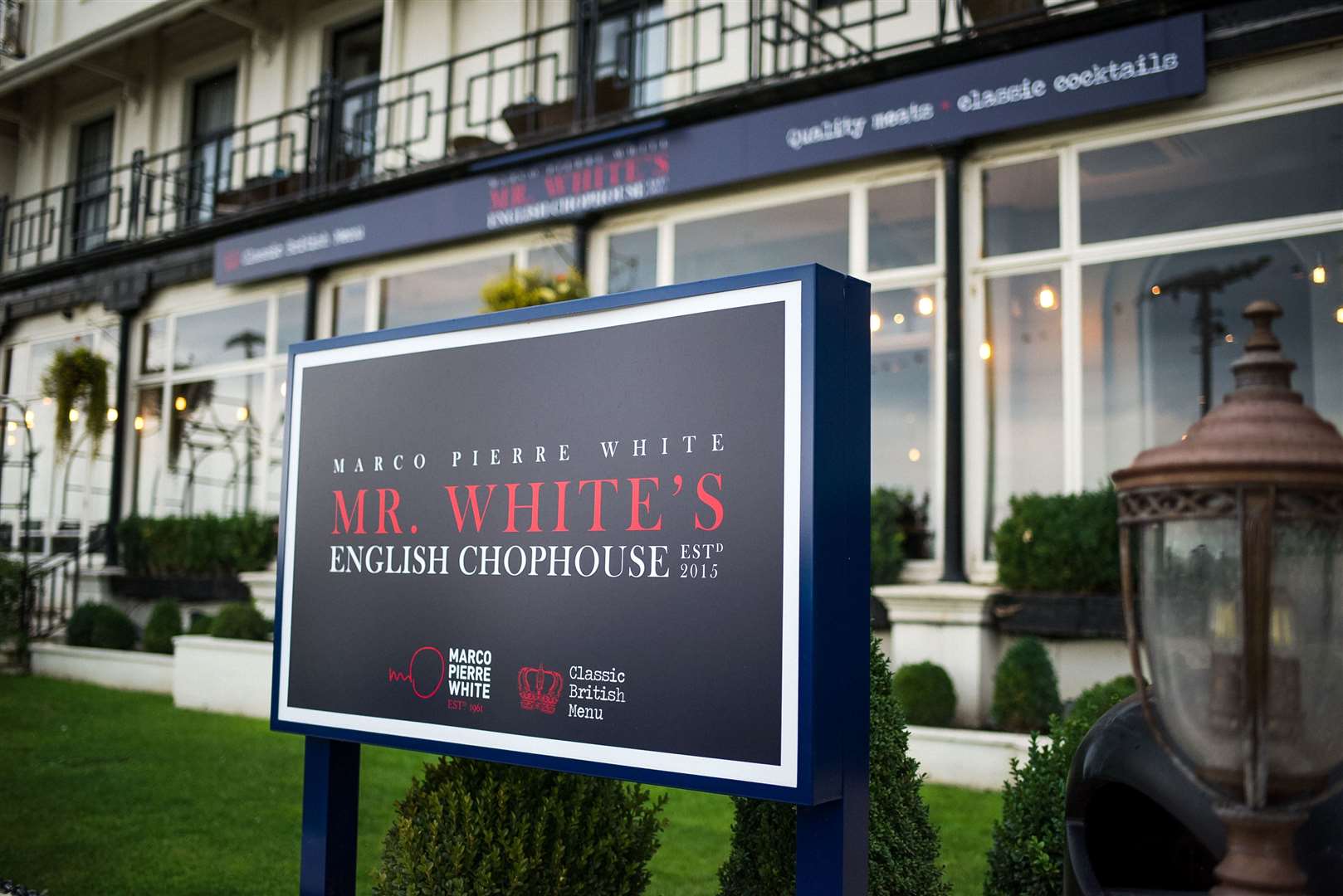 Mr White’s English Chophouse is opening its doors again completely