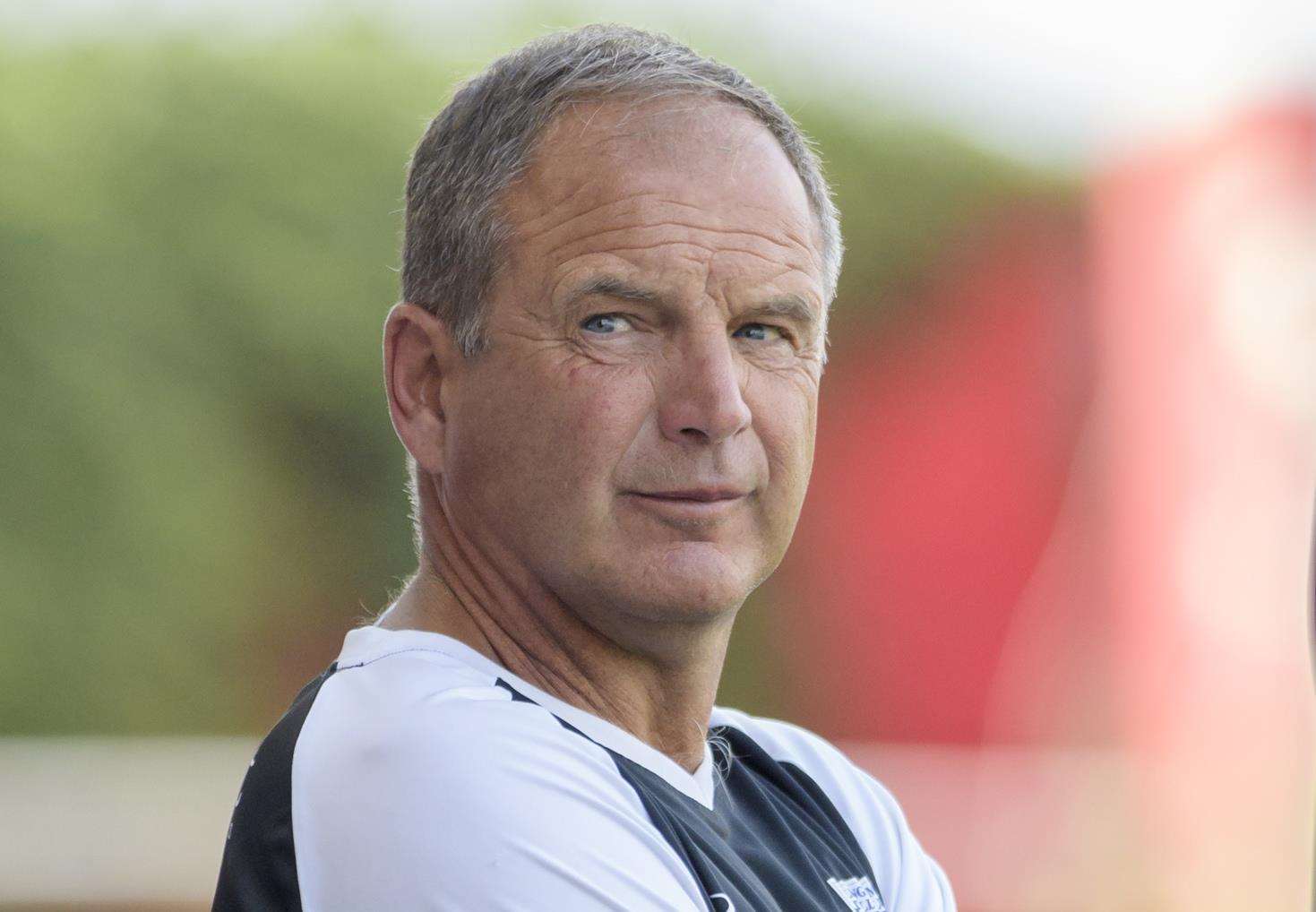 Gillingham manager Steve Lovell Picture: Andy Payton