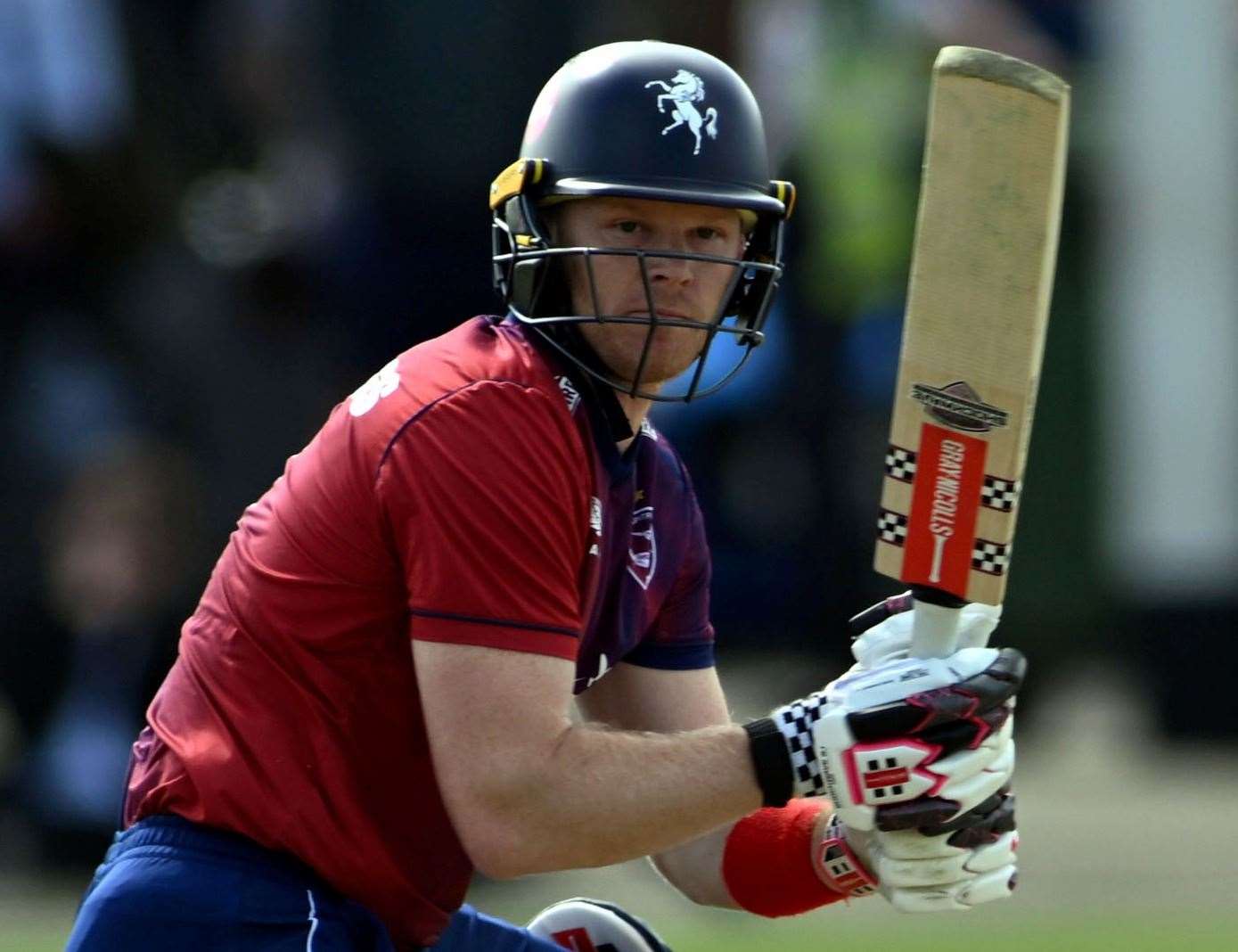 Captain Sam Billings made a half-century at Hove on Thursday night. Picture: Barry Goodwin