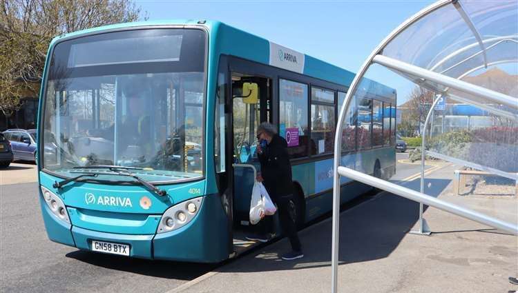 The government has allocated £124 million to improve bus services in the south east. Photo credit: Stock photo