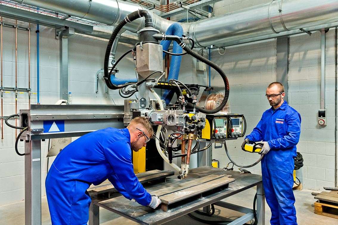 Engineers at work at BAE Systems