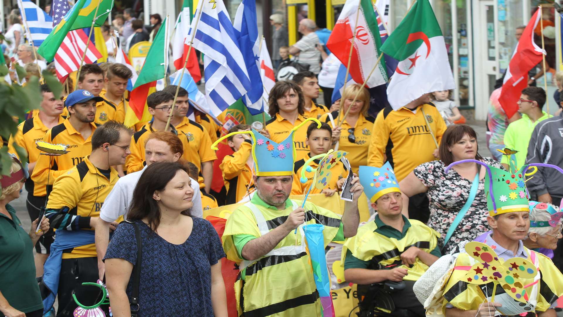 The parade at last year's event