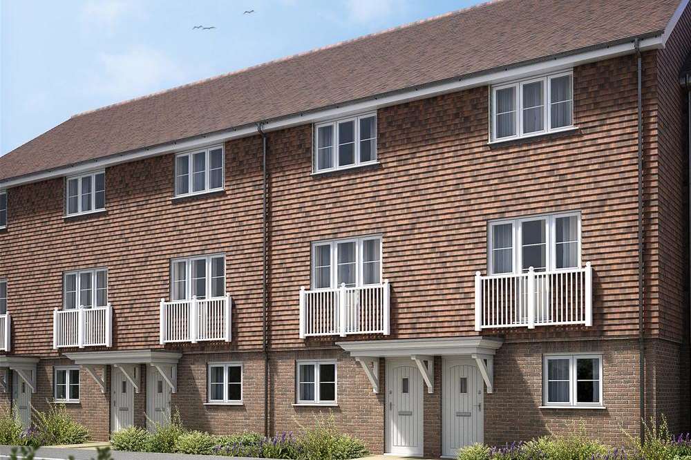 New homes at Leybourne Lakes have helped boost recent totals