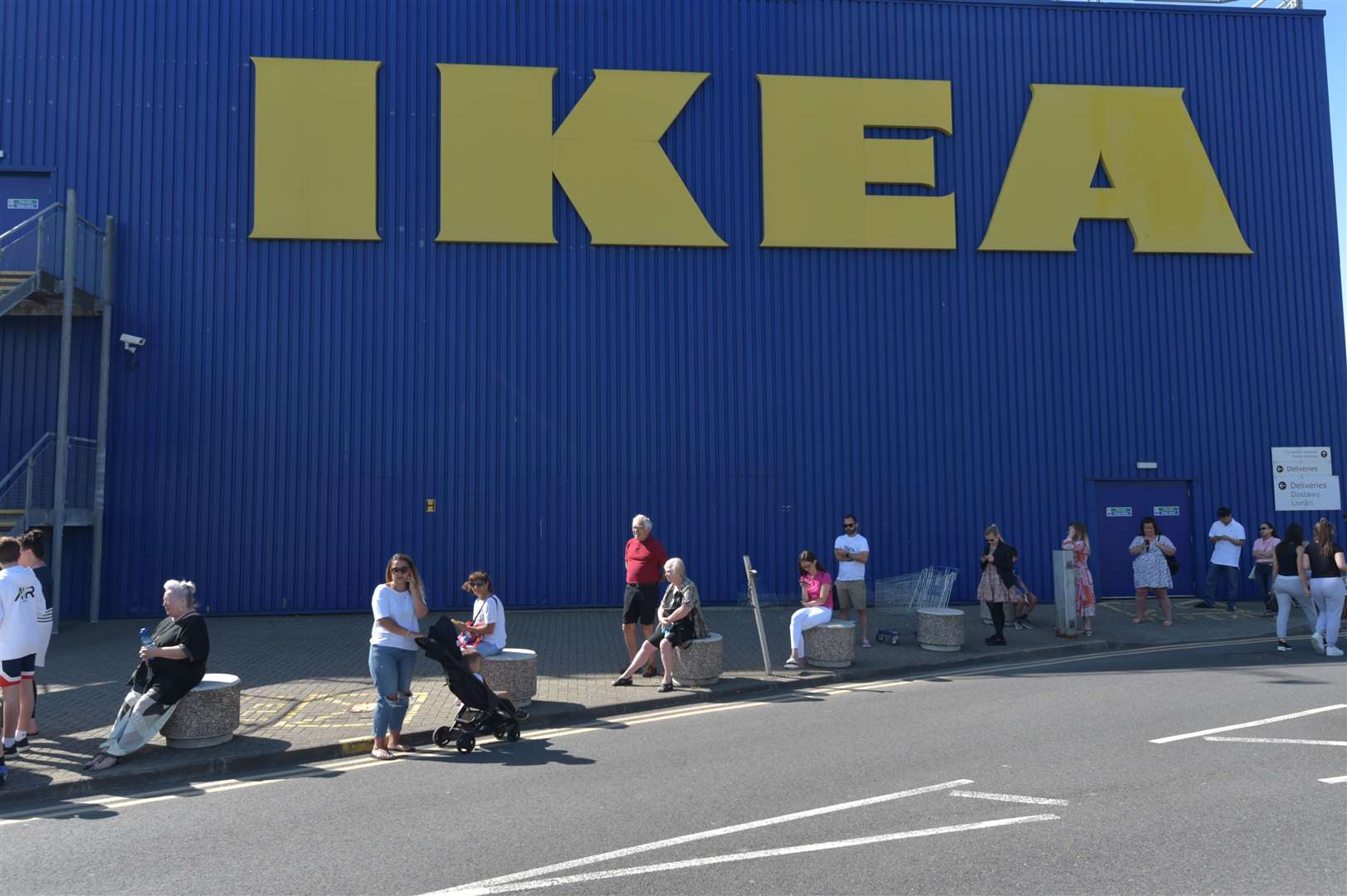 Ikea stores reopened as part of a wider easing of lockdown restrictions in England (Nick Ansell/PA)