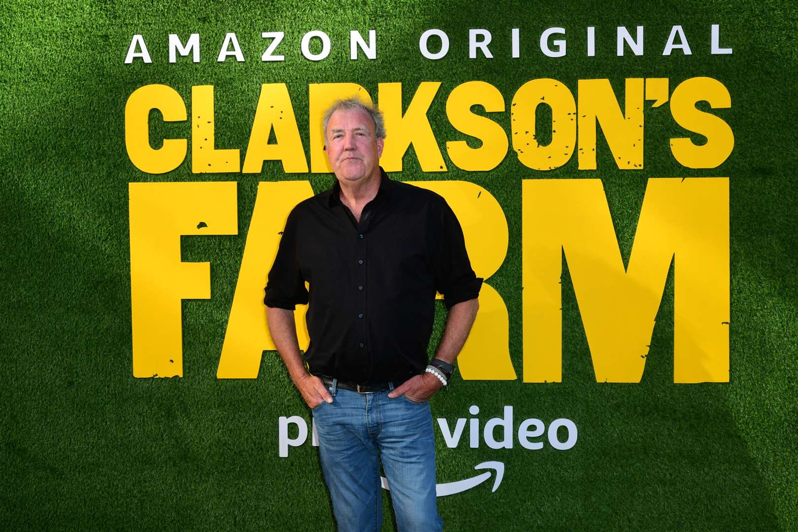 Jeremy Clarkson’s farm is promoted in the popular Amazon Prime Video series Clarkson’s Farm (Ian West/PA)