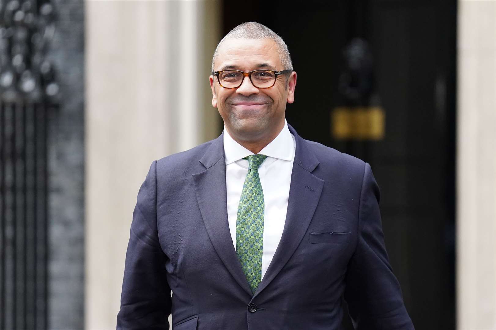 James Cleverly, who has been reappointed as Foreign Secretary (James Manning/PA)