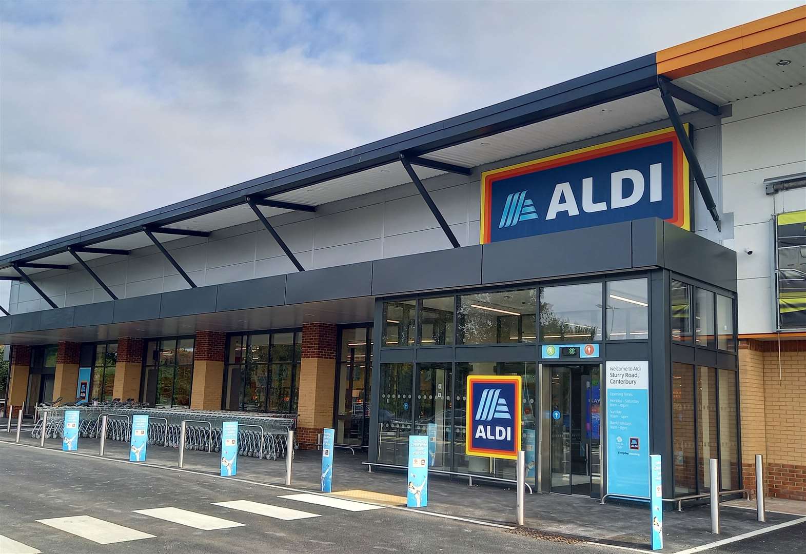 Aldi supermarket in Canterbury opening in Sturry Road on Thursday